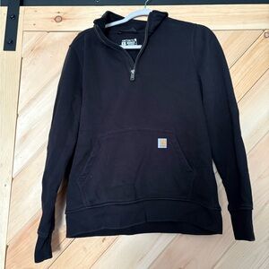 Carhartt Black Quarter-Zip Pullover